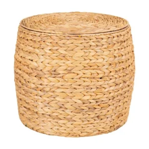 Table Basse Delia, Marron, 43x43x34 cm, EPIKASA