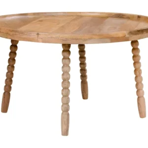Table Basse Jammu, Marron, 60x60x35 cm, EPIKASA