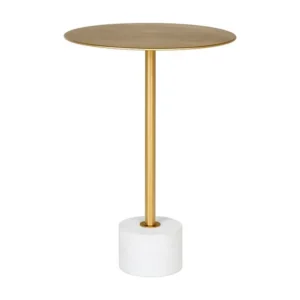 Table Basse Lecco, Laiton, 41x41x58 cm, EPIKASA