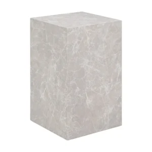 Table Basse Prague, Gris, 30x30x50 cm, EPIKASA