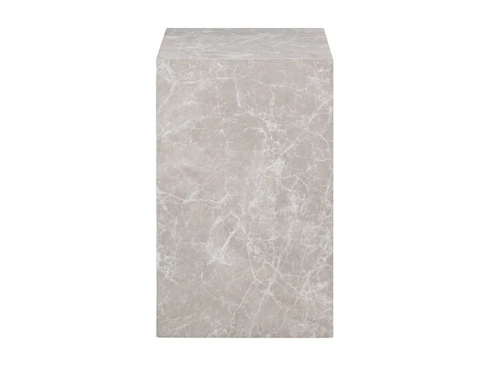 Table Basse Prague, Gris, 30x30x50 cm, EPIKASA