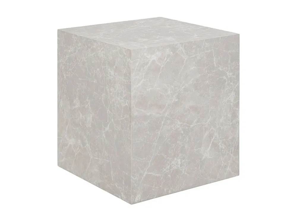 Table Basse Prague, Gris, 40x40x45 cm, EPIKASA