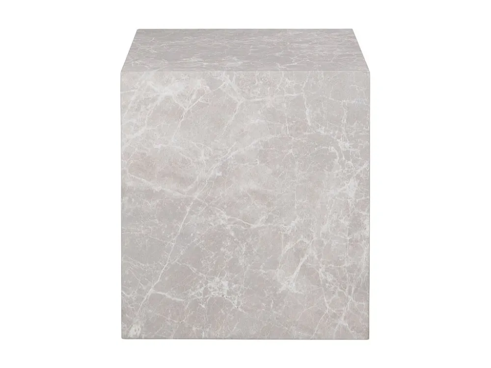 Table Basse Prague, Gris, 40x40x45 cm, EPIKASA