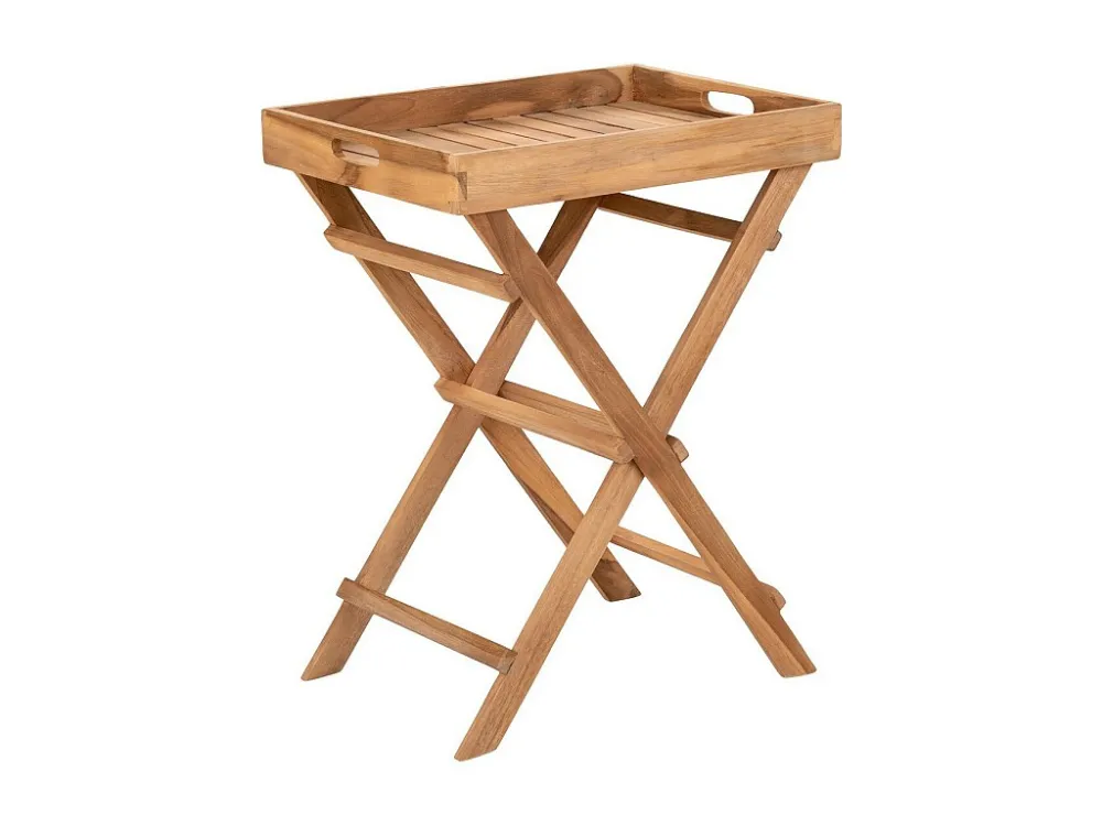 Table Basse Ronda, Marron, 39x29x49,5 cm, EPIKASA