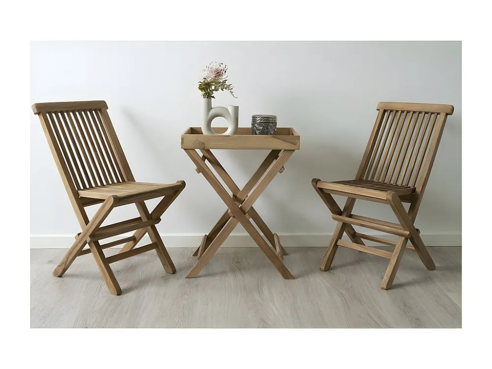 Table Basse Ronda, Marron, 39x29x49,5 cm, EPIKASA