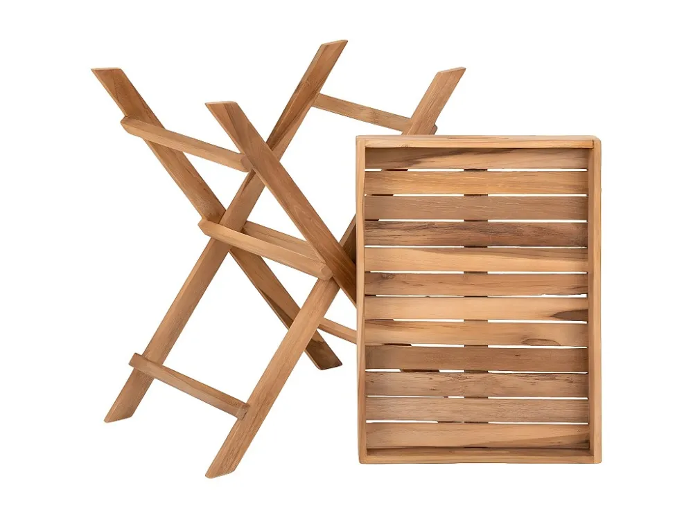Table Basse Ronda, Marron, 39x29x49,5 cm, EPIKASA