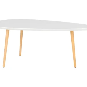Table Basse Vado, Blanc, 110x60x45 cm, EPIKASA