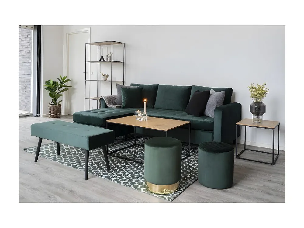 Table Basse Vita, Marron, 60x90x45 cm, EPIKASA