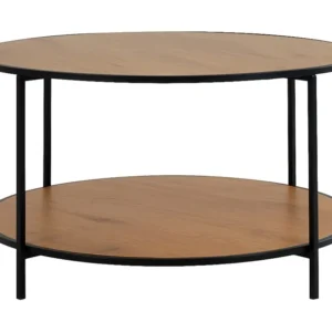 Table Basse Vita, Marron, 80x80x45 cm, EPIKASA