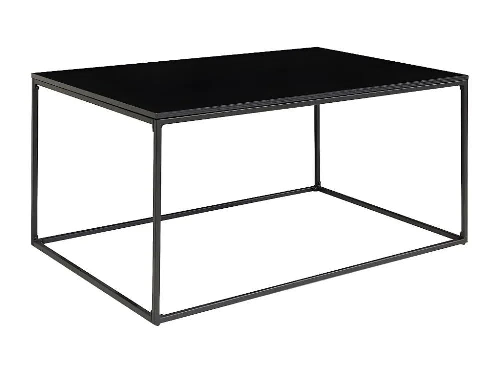 Table Basse Vita, Noir, 60x90x45 cm, EPIKASA