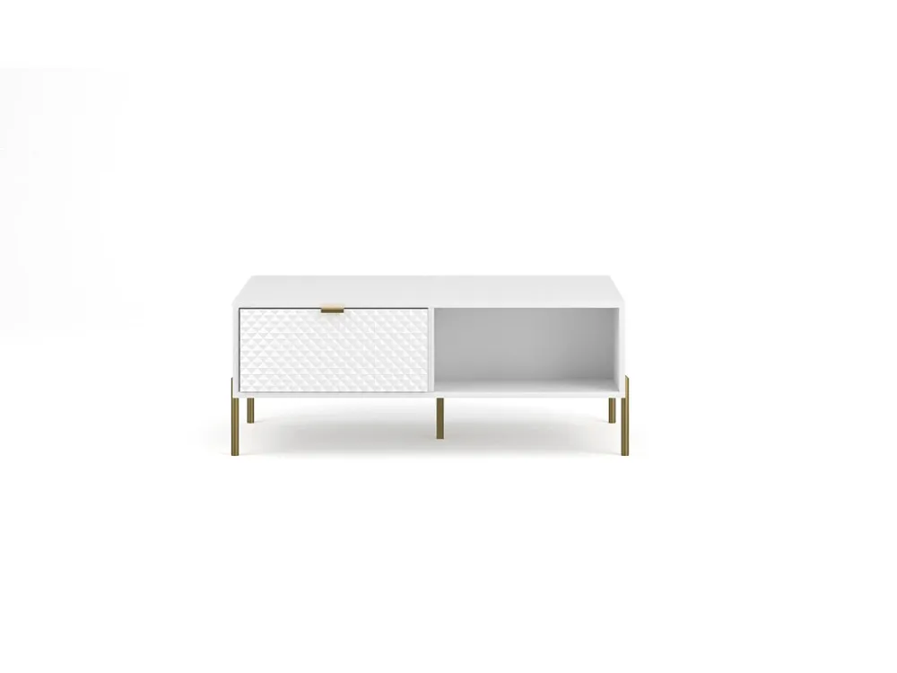Salontafel DIAMO CT104 104x60x43 Wit
