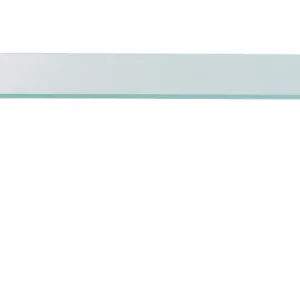 Salontafel gehard glas - Transparant en blauw - KINAMI - Koop nu goedkoop online