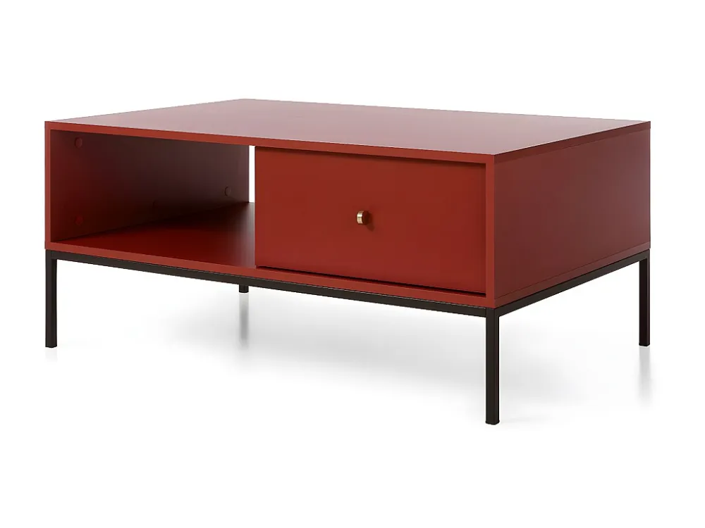 Salontafel MONO CT103 103x68x46 Rood