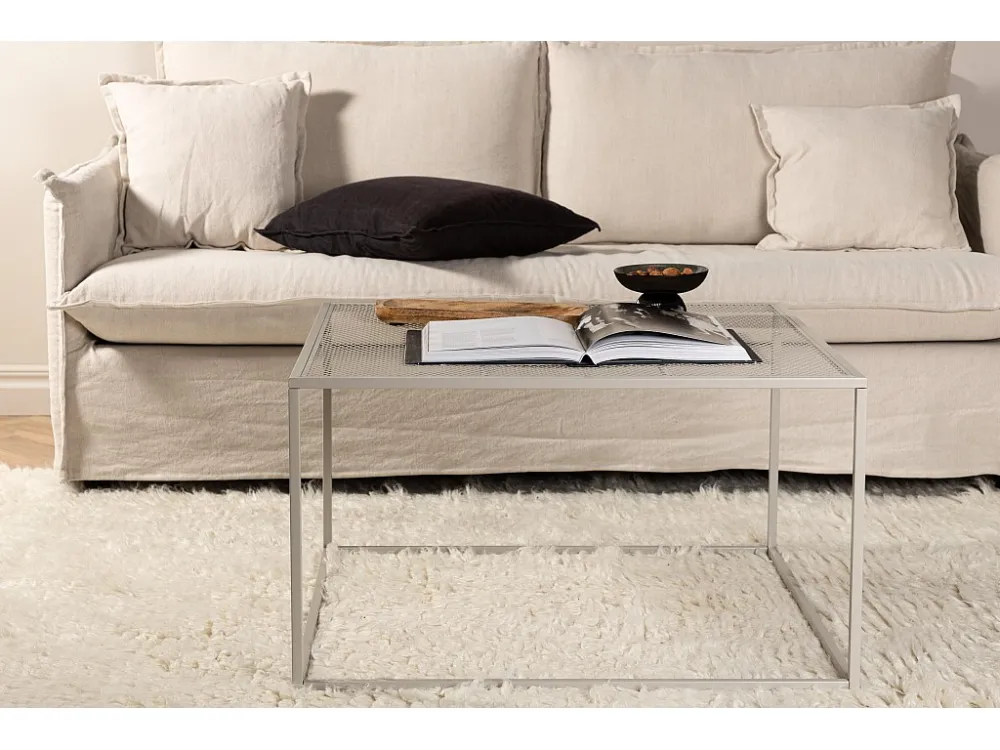 Salontafel NETZ CT80 80x80x45 Beige
