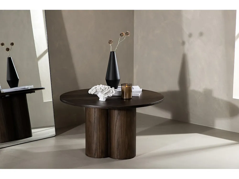 Salontafel OLIVIA CT80 80x80x45 Bruin