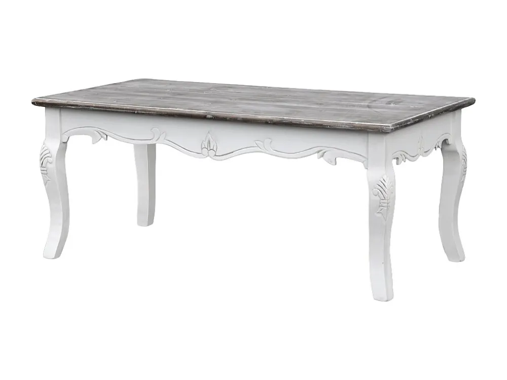Salontafel RIMINI WHITE CT120 120x60x50 Wit