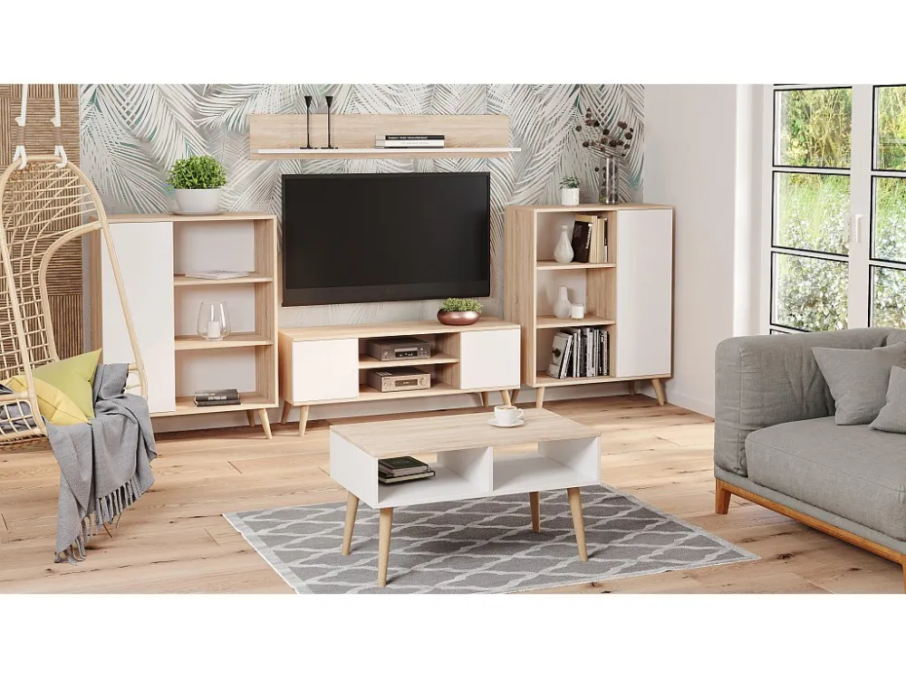 Salontafel SANDI CT90 90x50x55 Beige