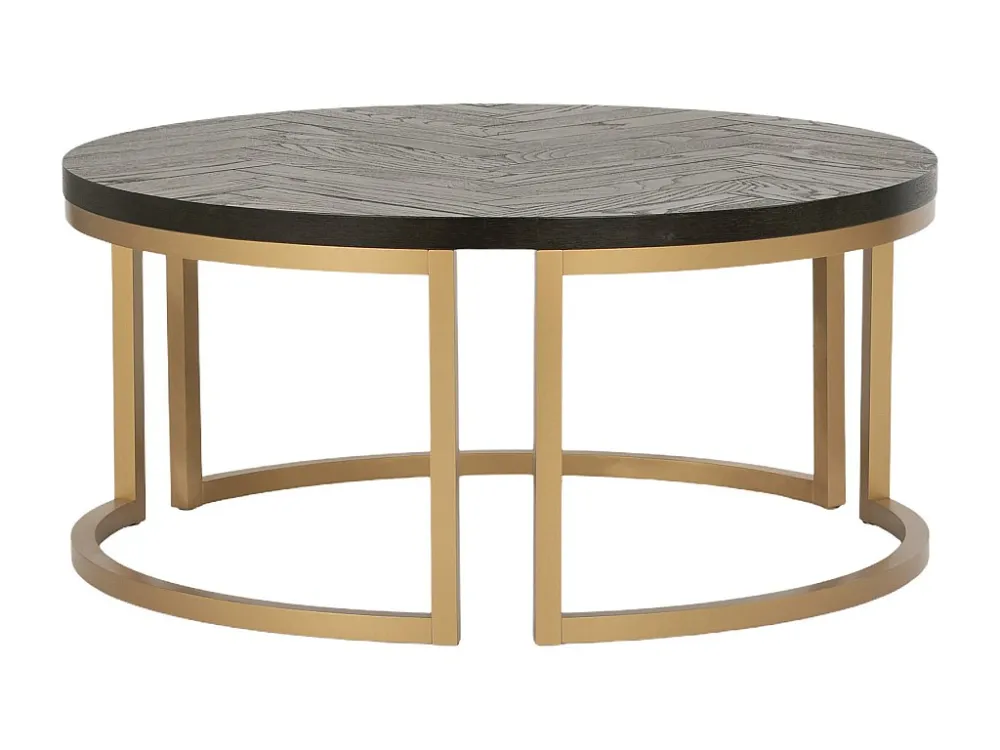 Salontafel SEVILLE CT90 90x90x40 Zwart
