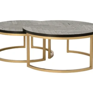 Salontafel SEVILLE CT90 90x90x42 Zwart