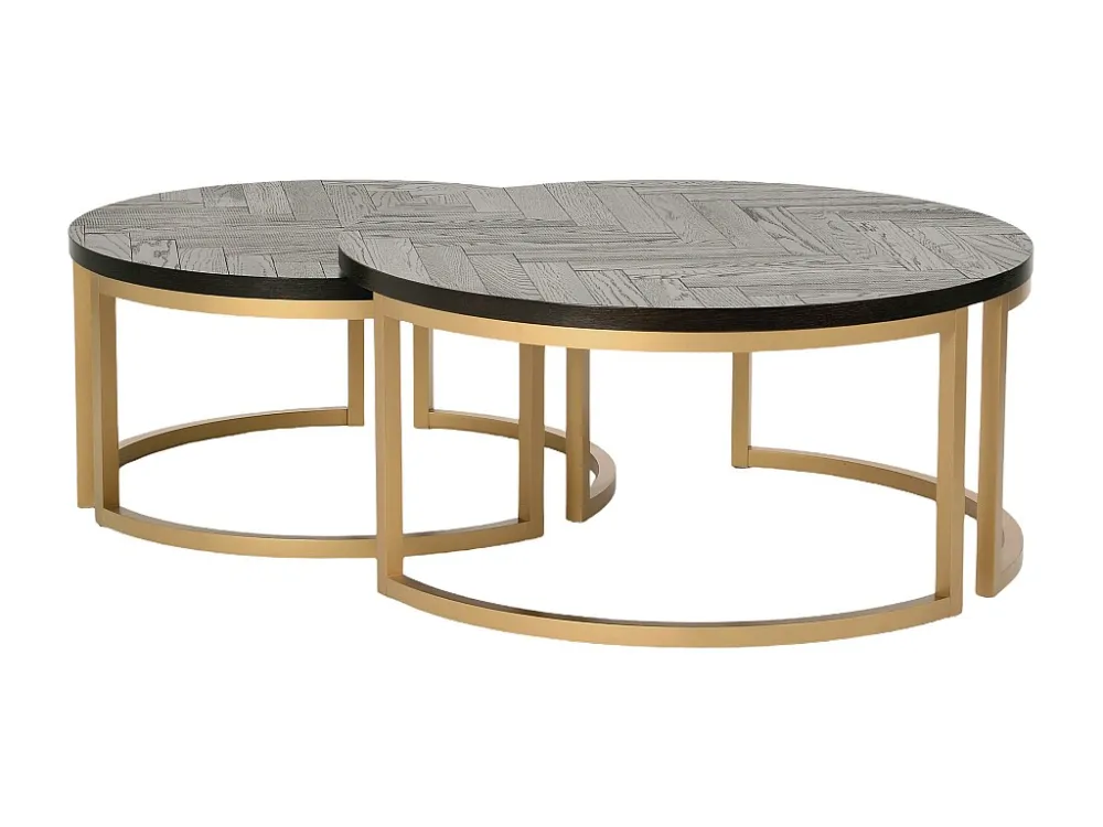 Salontafel SEVILLE CT90 90x90x42 Zwart
