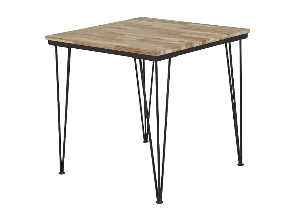 Eetkamertafel BALI DT80 80x80x75 Natuurlijk