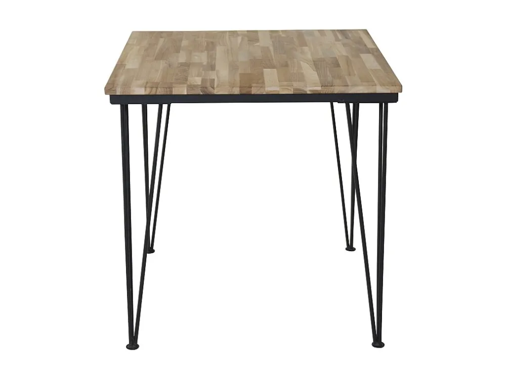 Eetkamertafel BALI DT80 80x80x75 Natuurlijk