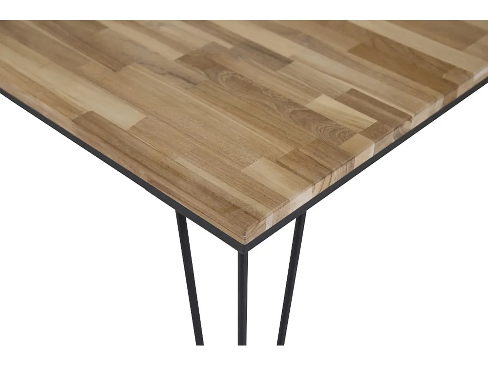 Eetkamertafel BALI DT80 80x80x75 Natuurlijk