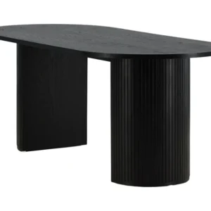 Eetkamertafel BIANCA DT90 90x200x75 Zwart