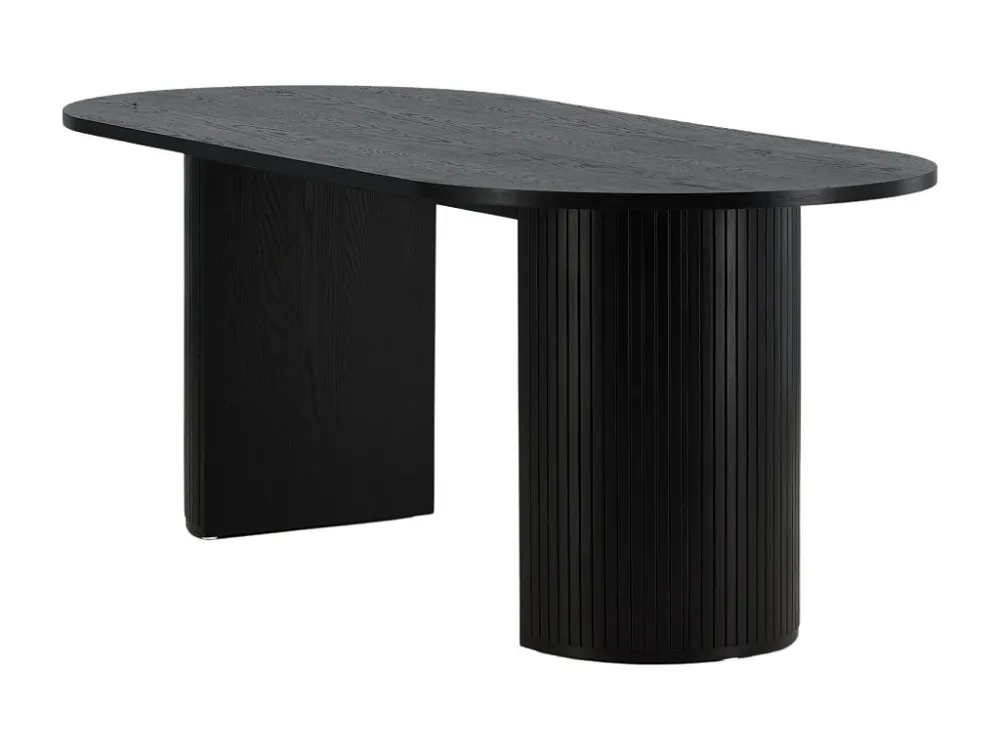 Eetkamertafel BIANCA DT90 90x200x75 Zwart