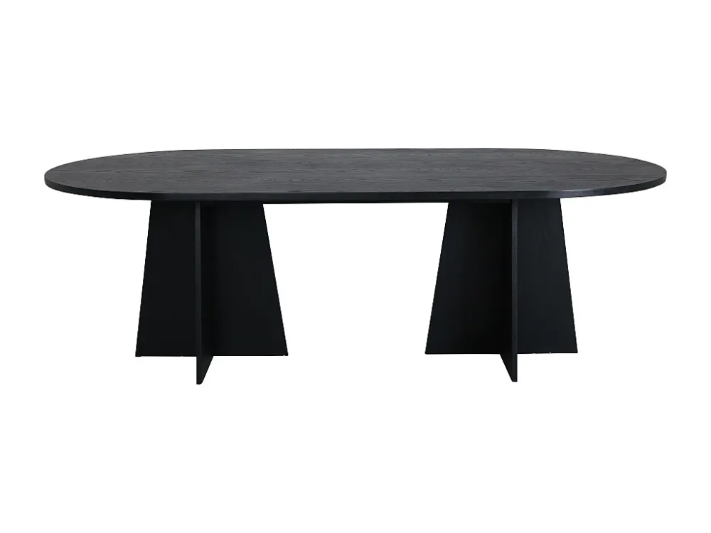 Eetkamertafel BOOTCUT DT115 115x230x75 Zwart