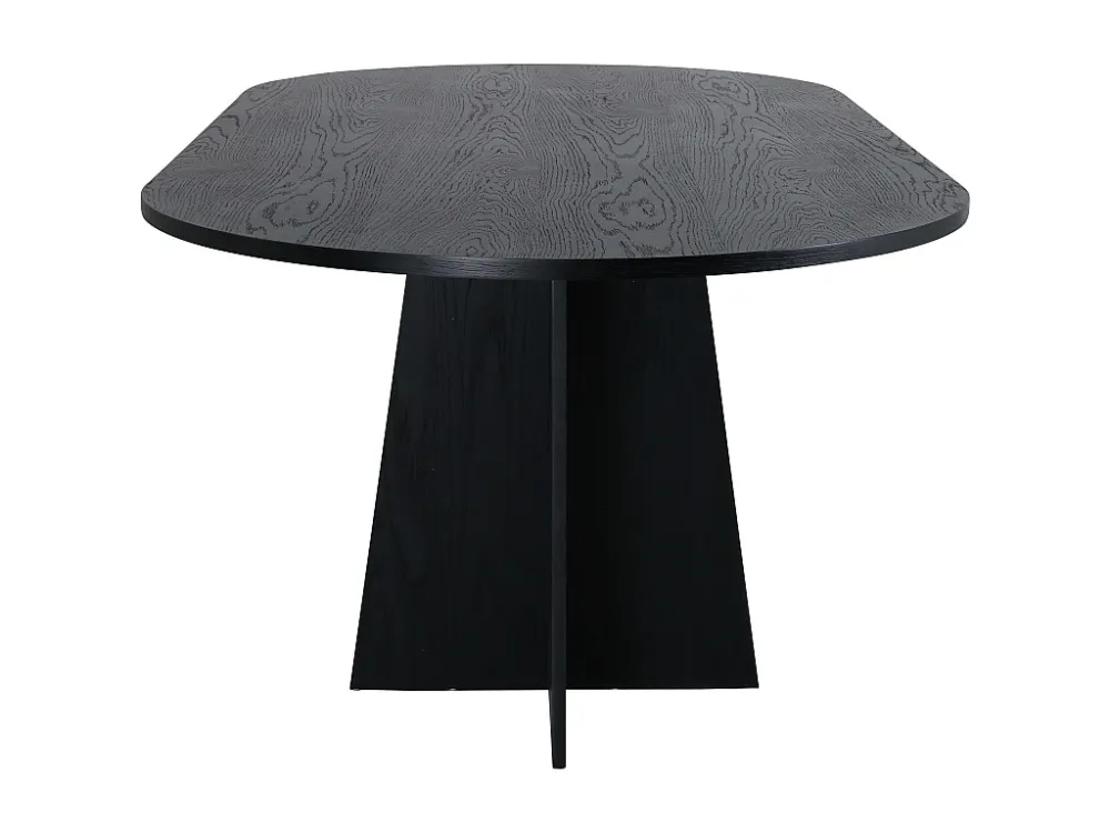 Eetkamertafel BOOTCUT DT115 115x230x75 Zwart