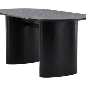 Eetkamertafel ISOLDE DT90 90x180x75 Zwart