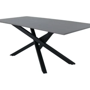 Eetkamertafel PIAZZA DT90 90x180x76 Zwart