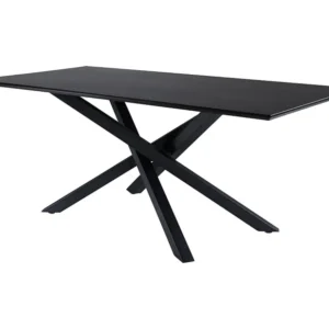 Eetkamertafel PIAZZA DT90 90x180x76 Zwart