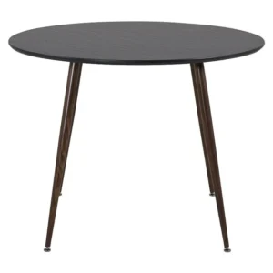 Eetkamertafel PLAZA DT100 100x100x75 Zwart