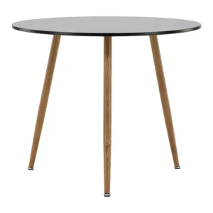 Eetkamertafel POLAR DT90 90x90x75 Zwart