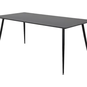 Eetkamertafel SILAR DT90 90x180x75 Zwart