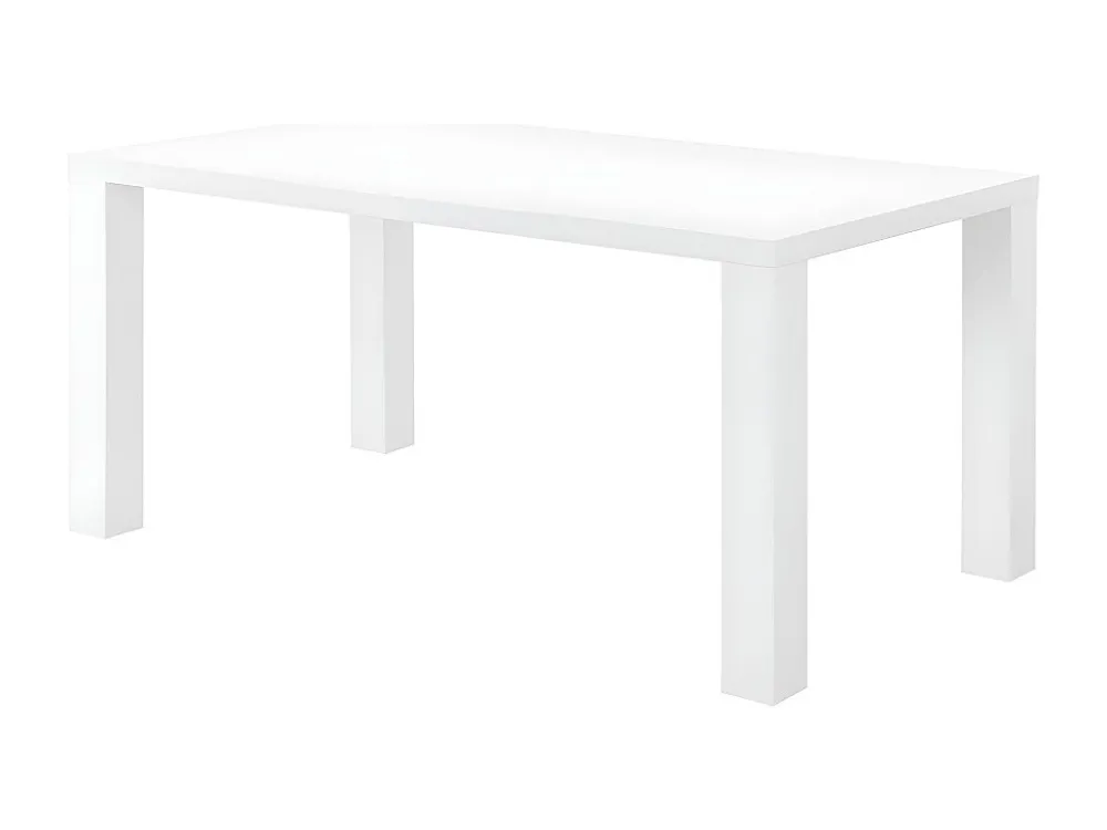 Eettafel - 6 personen - Witgelakt mdf - MONICA