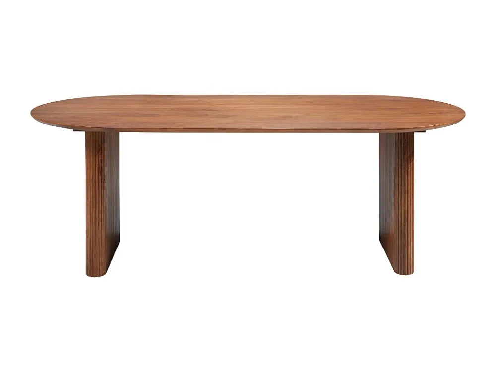 Eettafel 8 plaatsen van mangohout - Naturel - BALIMELA