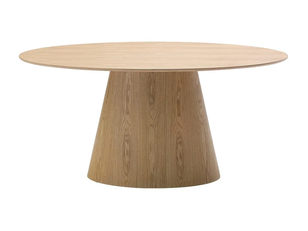 Eettafel voor 6 personen MDF - Lichte houtlook - ANTELADA