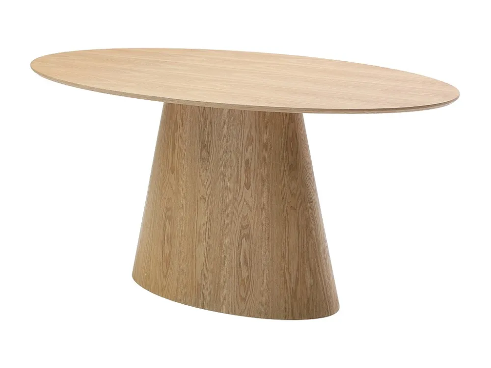 Eettafel voor 6 personen MDF - Lichte houtlook - ANTELADA