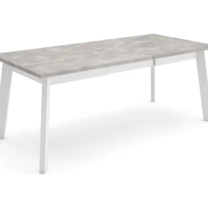 Eettafel, 200, Voor 10 personen, Houten poten, Cement Skraut Home