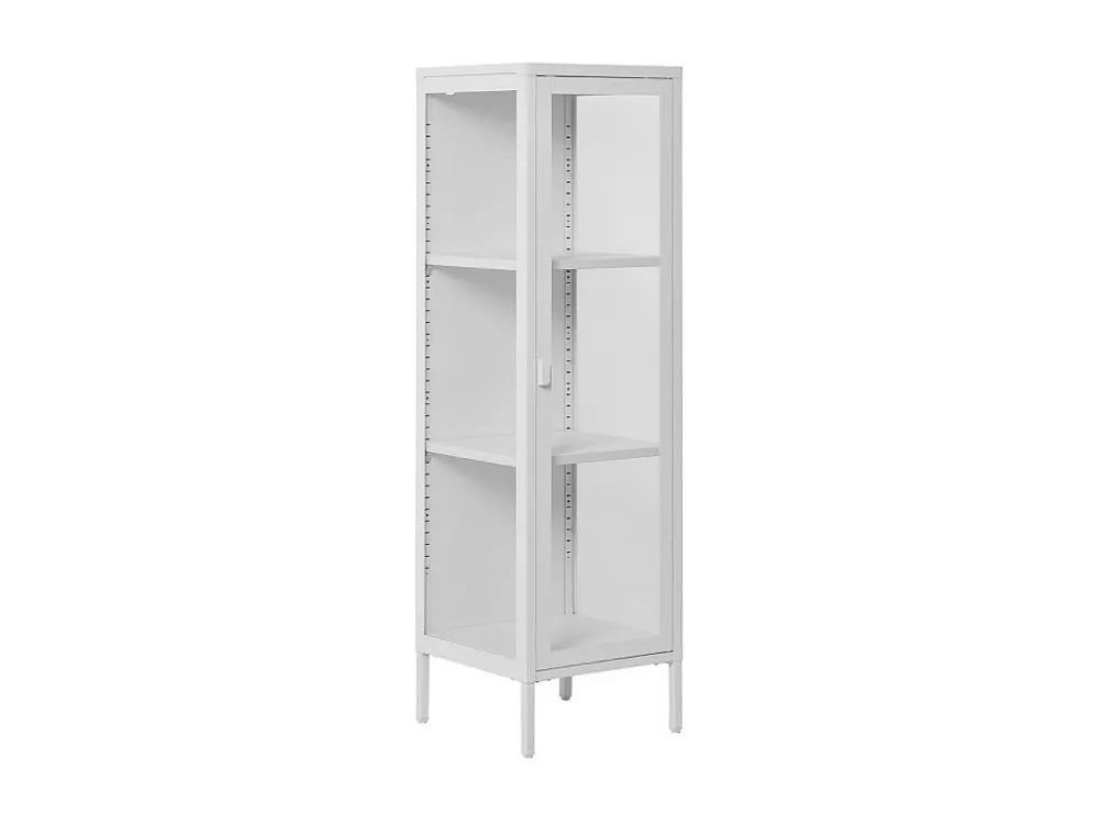 Vitrine Brisbane, Wit, 40x35x140 cm, EPIKASA