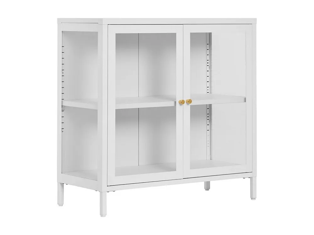 Vitrine Dalby, Wit, 80x35x80 cm, EPIKASA