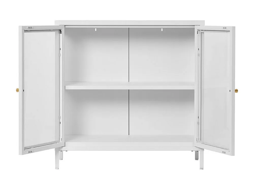 Vitrine Dalby, Wit, 80x35x80 cm, EPIKASA