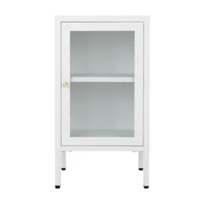 Vitrine de Salon Dalby, Blanc, 35x38x70 cm, EPIKASA