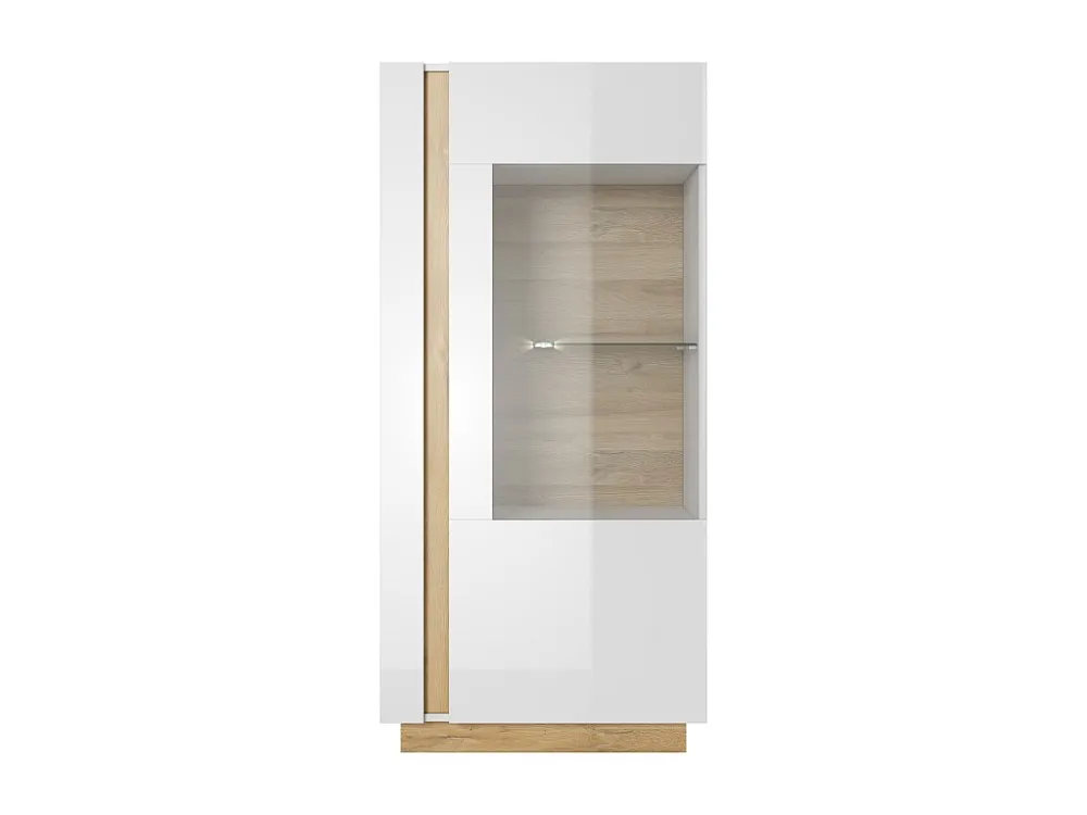 Vitrinekast ARCADE SC72 1D 72x40x154 Wit