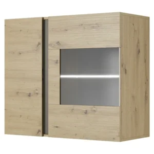 Vitrinekast ARCADE SC97 2D 97x40x83 Beige