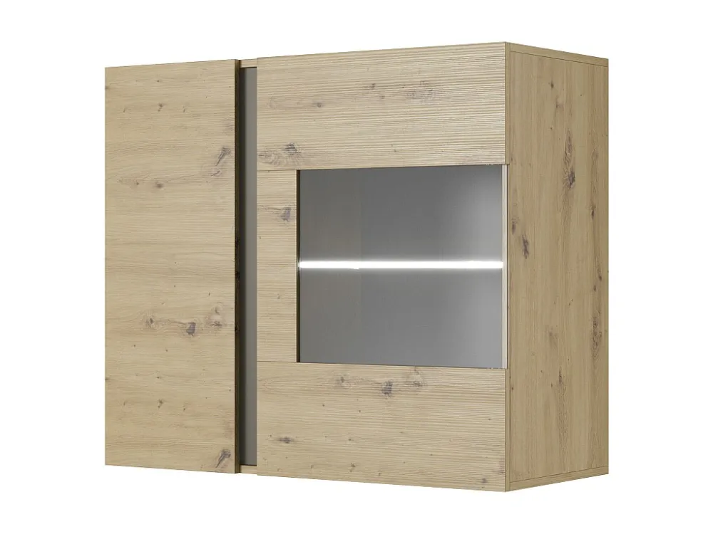 Vitrinekast ARCADE SC97 2D 97x40x83 Beige