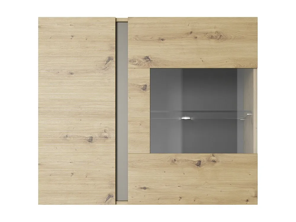 Vitrinekast ARCADE SC97 2D 97x40x83 Beige
